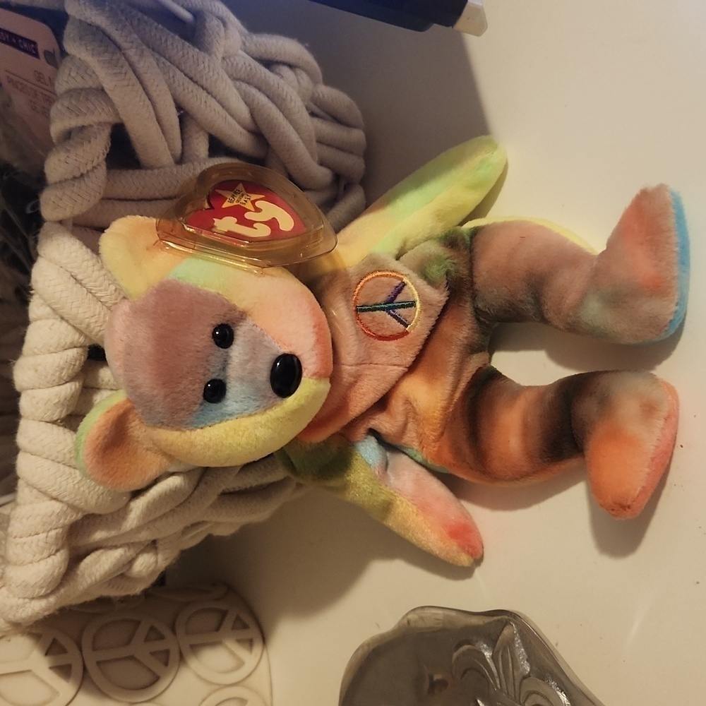 1996 Peace Ty Beanie Baby